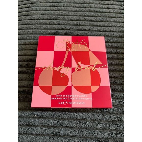 NEW Ciaté Cherry Bomb Blush & Highlighter Palette - Picture 4 of 4